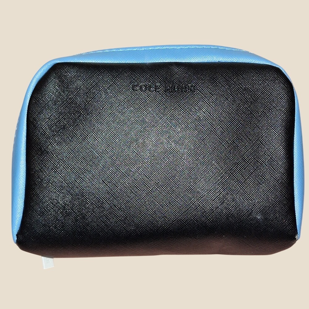 Cole Haan American‎ Airlines Travel Amenity Pouch Crossgrain Zip Bag